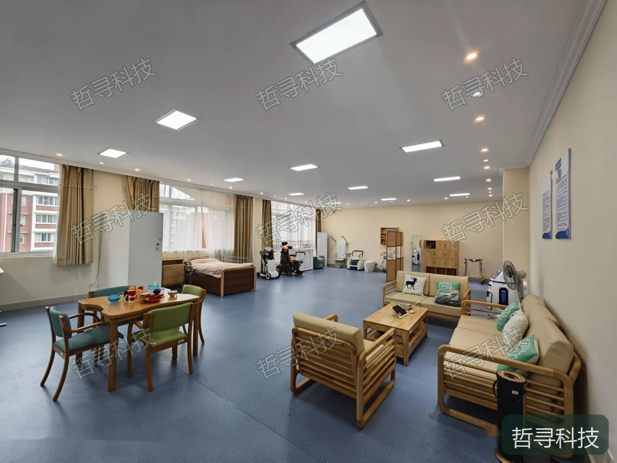 老年心理辅疗实训室 · 老年心理辅疗实训空间效果图